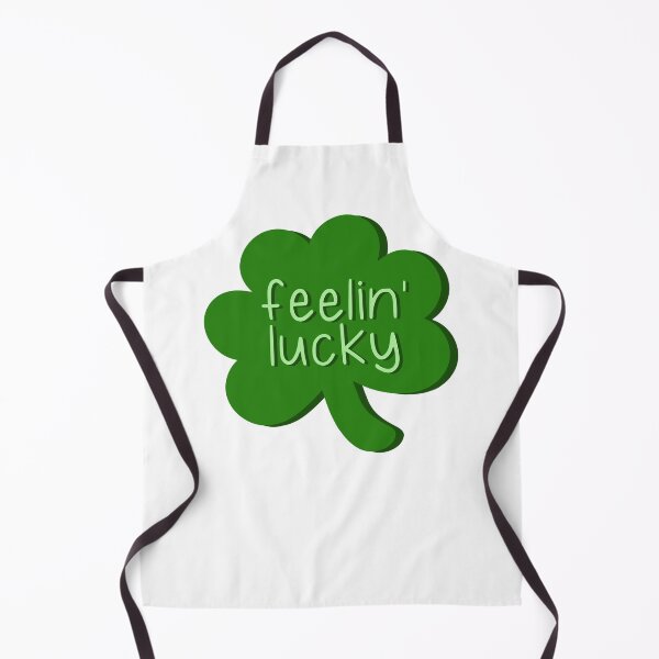 Item preview, Feelin’ Lucky Shamrock Hand Lettering | Cute Green St. Patrick’s Day designed and sold by Nesstitches.