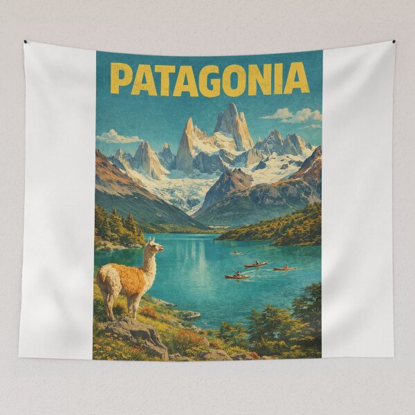 Item preview, Mount Fitz Roy and Lago Capri in Patagonia, Santa Cruz Argentina designed and sold by Places On Earth.
