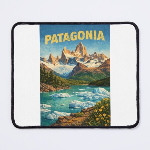 Item preview, Glacial Lakes and Peaks of Los Glaciares National Park, Patagonia Argentina designed and sold by Places On Earth.