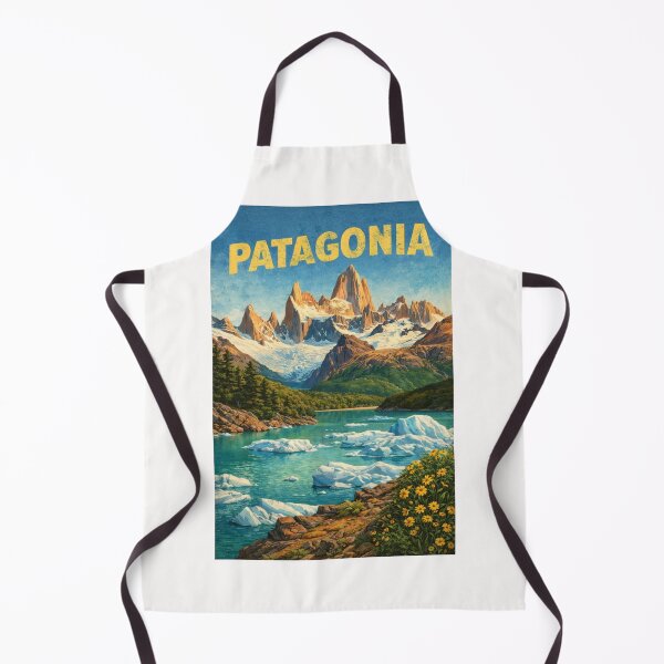 Item preview, Glacial Lakes and Peaks of Los Glaciares National Park, Patagonia Argentina designed and sold by Places On Earth.