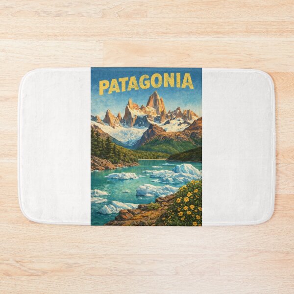 Item preview, Glacial Lakes and Peaks of Los Glaciares National Park, Patagonia Argentina designed and sold by Places On Earth.