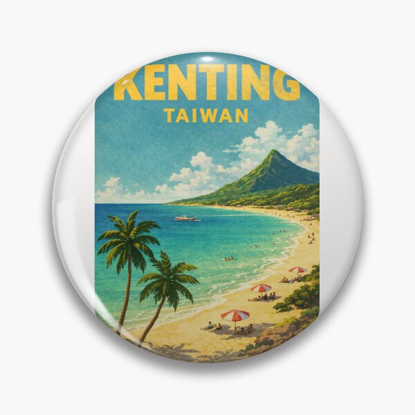 Item preview, Kenting National Park Coastline in Pingtung County, Taiwan designed and sold by Places On Earth.