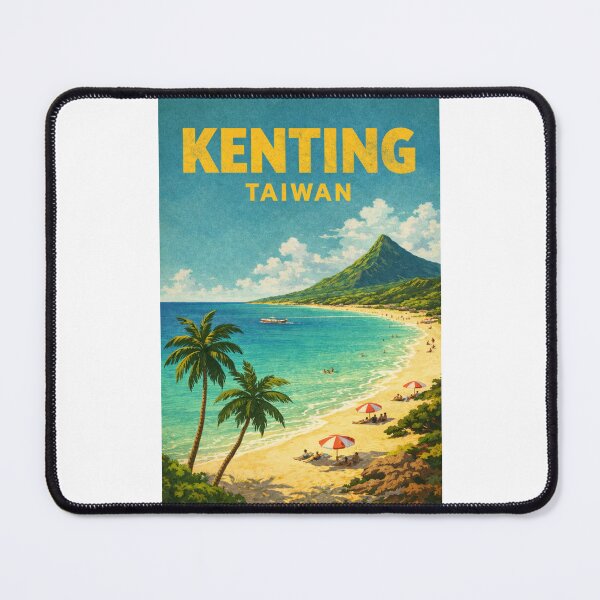 Item preview, Kenting National Park Coastline in Pingtung County, Taiwan designed and sold by Places On Earth.