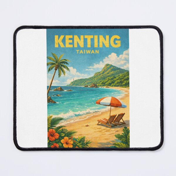 Item preview, Tropical Beach at Kenting National Park, Pingtung County Taiwan designed and sold by Places On Earth.