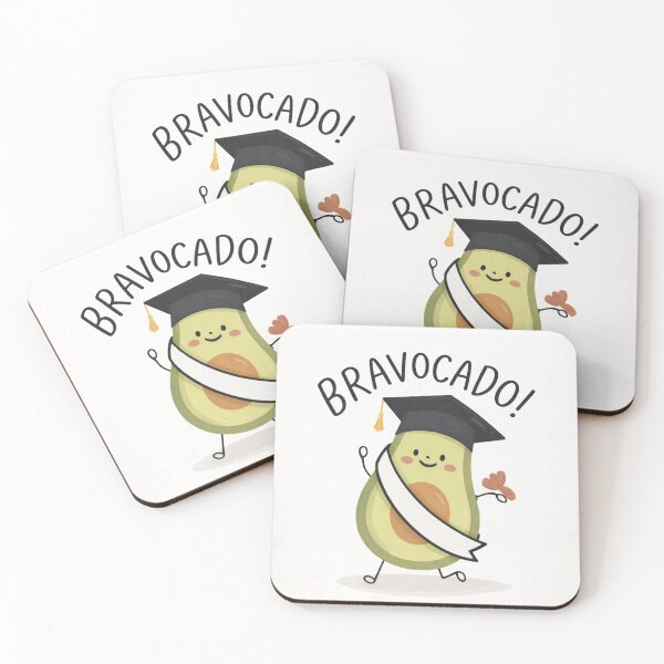 Item preview, Bravocado Graduation Day | Cute Avocado Graduation Pun designed and sold by flowerpower999.