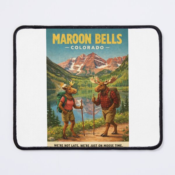 Item preview, Maroon Bells Peaks and Maroon Lake near Aspen Colorado designed and sold by Places On Earth.