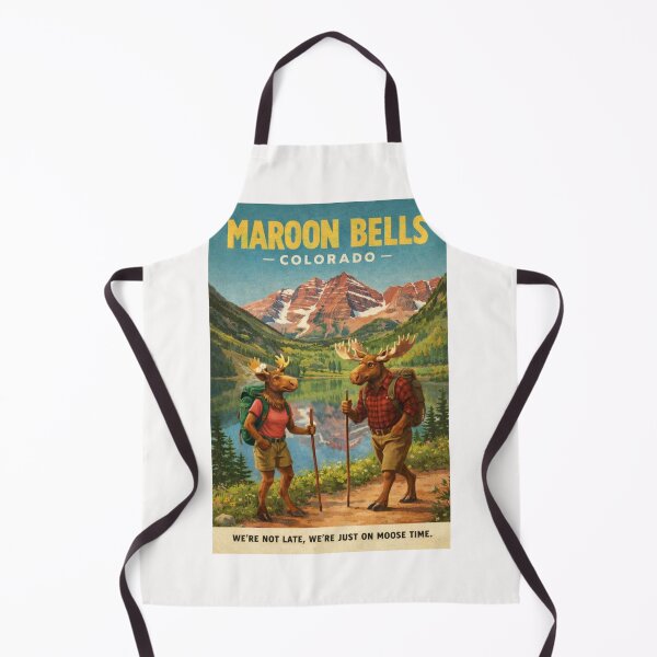 Item preview, Maroon Bells Peaks and Maroon Lake near Aspen Colorado designed and sold by Places On Earth.