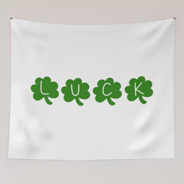 Item preview, Luck Shamrock Hand Lettering | Cute Green St. Patrick’s Day designed and sold by Nesstitches.