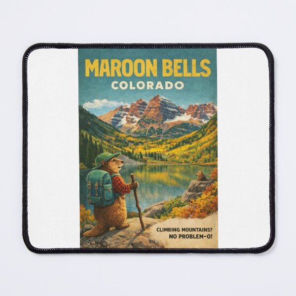 Item preview, Maroon Bells and Maroon Lake Landscape in Aspen Colorado designed and sold by Places On Earth.