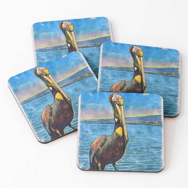 Item preview, Pelican in Oceanside designed and sold by BobbyDArt.