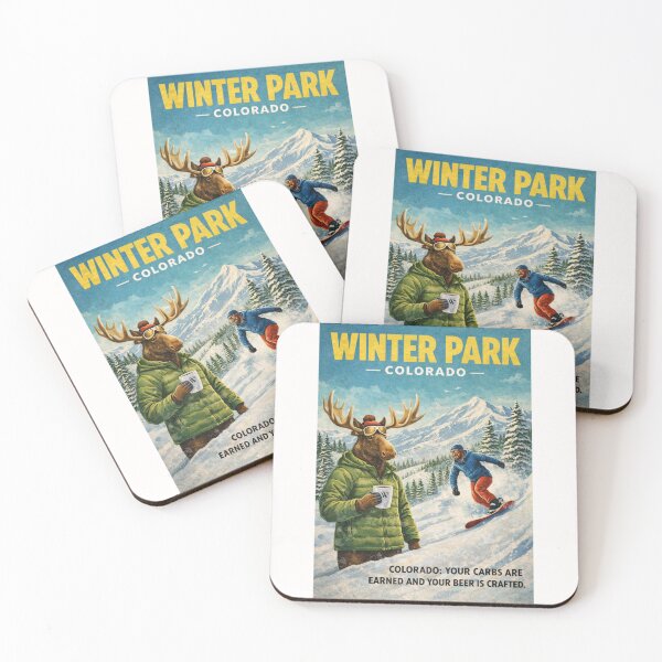 Item preview, Winter Park Ski Resort and Continental Divide in Winter Park Colorado designed and sold by Places On Earth.