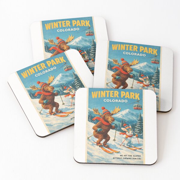 Item preview, Winter Park Resort Slopes and Continental Divide Mountains in Colorado designed and sold by Places On Earth.