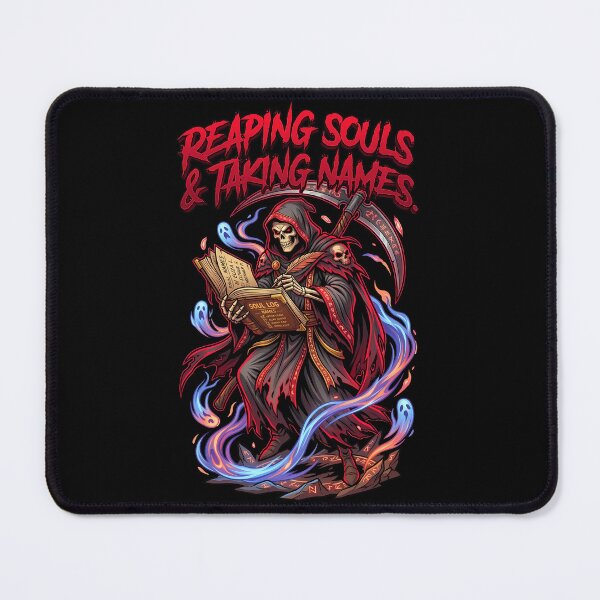 Item preview, Reaping Souls And Taking Names Aggressive Grim Reaper Design designed and sold by Tong4130.