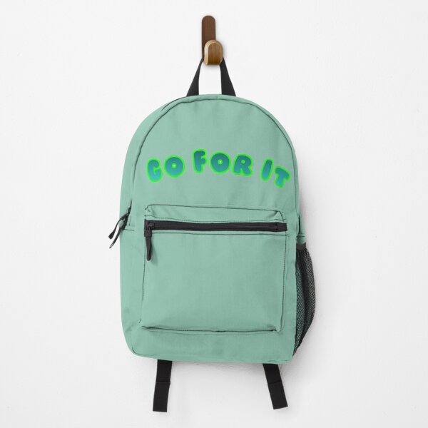Item preview, Go For It Green Gradient Life Stickers Prints Posters Wall Art Magnet Home Coffee Cup Decoration TShirt Stationary Notebook Magnet Hat Kitchen Work School Office Redbubble Shop designed and sold by Saritas Boutique Shop.