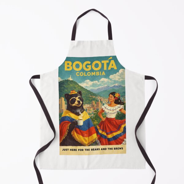 Item preview, Bogotá Colombia Andean Skyline with Monserrate and Bogotá Cityscape designed and sold by Places On Earth.
