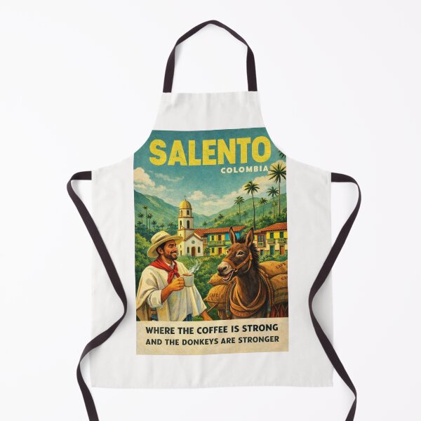 Item preview, Salento Colombia Quindío Coffee Region and Cocora Valley Landscape designed and sold by Places On Earth.