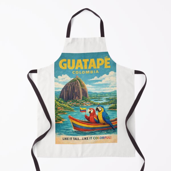 Item preview, Guatapé Colombia Piedra del Peñol and Antioquia Reservoir Islands designed and sold by Places On Earth.