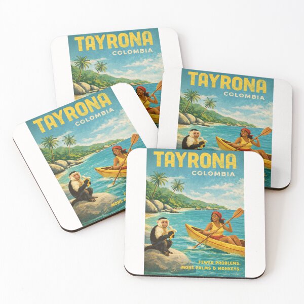 Item preview, Tayrona Colombia Caribbean Coast and Tayrona National Natural Park designed and sold by Places On Earth.