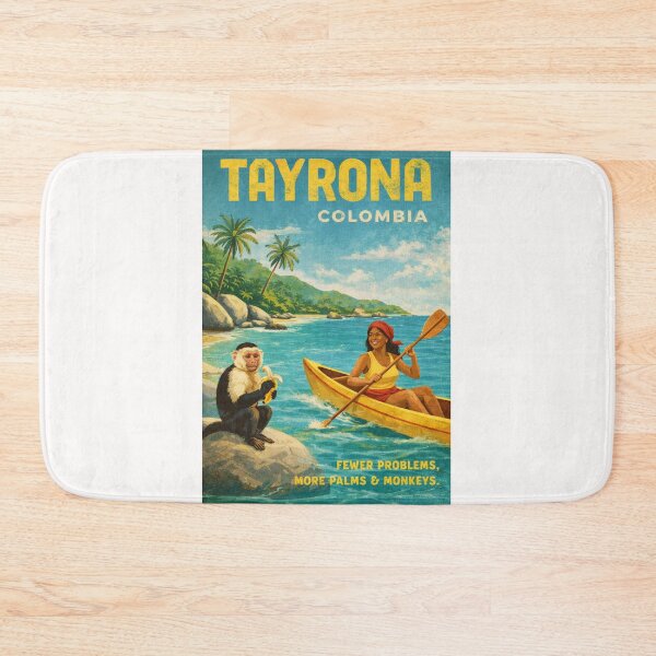 Item preview, Tayrona Colombia Caribbean Coast and Tayrona National Natural Park designed and sold by Places On Earth.