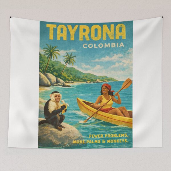 Item preview, Tayrona Colombia Caribbean Coast and Tayrona National Natural Park designed and sold by Places On Earth.