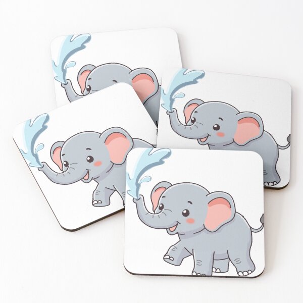 Item preview, elephant play water songkran designed and sold by nanalala5530.