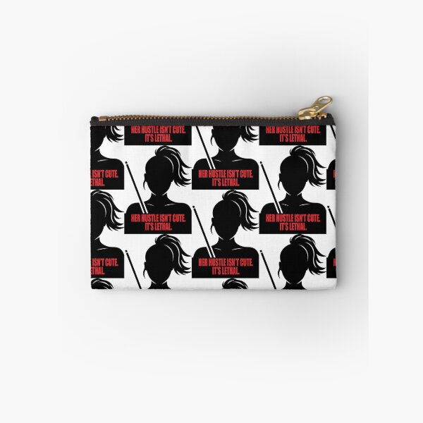 Item preview, woman pool player, her hustle  designed and sold by Crazyhuskychick.