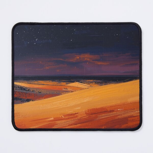 Item preview, Spirit of the Desert – Contemporary Abstract Landscape, Warm Neutral Wall Art" designed and sold by Mintalize.
