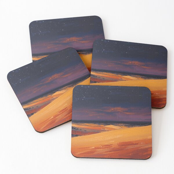 Item preview, Spirit of the Desert – Contemporary Abstract Landscape, Warm Neutral Wall Art" designed and sold by Mintalize.