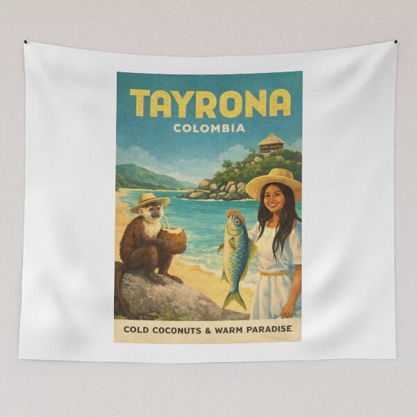 Item preview, Tayrona Colombia Sierra Nevada Coastline near Santa Marta designed and sold by Aryabek.