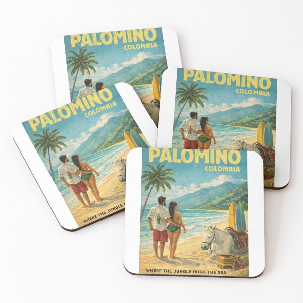 Item preview, Palomino Beach and Sierra Nevada de Santa Marta Coastline in La Guajira Colombia designed and sold by Aryabek.