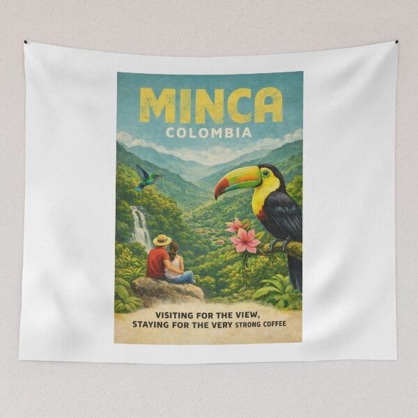 Item preview, Minca and Sierra Nevada de Santa Marta Mountain Valley Near Santa Marta Colombia designed and sold by Aryabek.