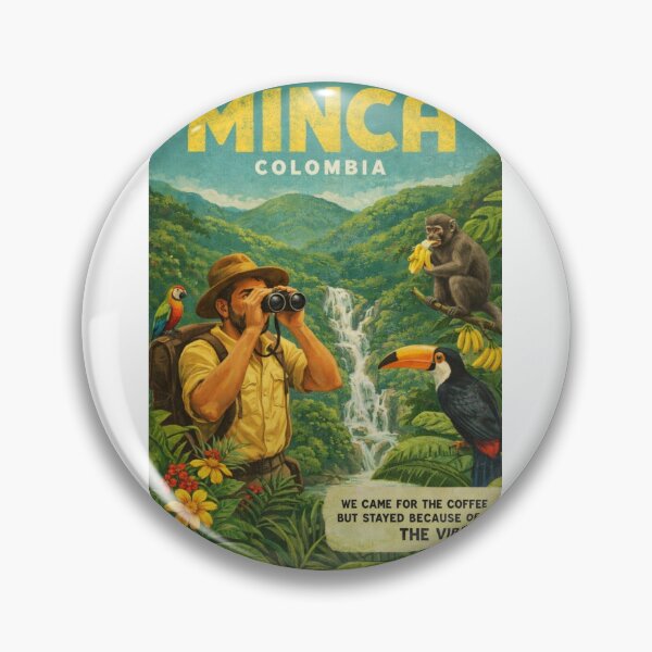 Item preview, Minca Jungle Landscape in Sierra Nevada de Santa Marta Above Santa Marta Colombia designed and sold by Aryabek.