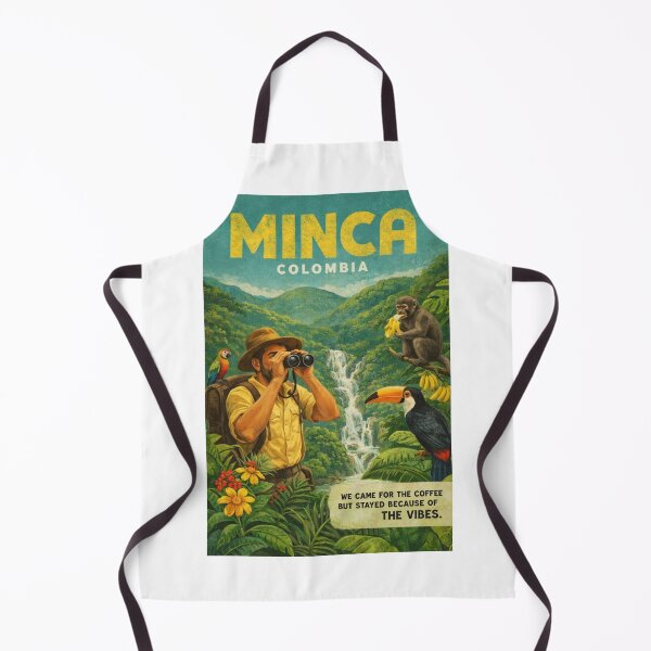 Item preview, Minca Jungle Landscape in Sierra Nevada de Santa Marta Above Santa Marta Colombia designed and sold by Aryabek.