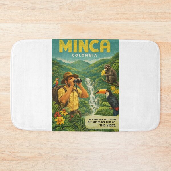 Item preview, Minca Jungle Landscape in Sierra Nevada de Santa Marta Above Santa Marta Colombia designed and sold by Aryabek.