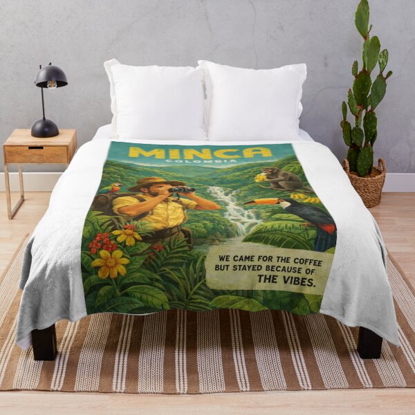 Item preview, Minca Jungle Landscape in Sierra Nevada de Santa Marta Above Santa Marta Colombia designed and sold by Aryabek.