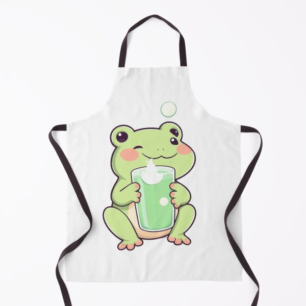Item preview, Cute Frog Bubble Tea Sticker – Kawaii Boba Frog Aesthetic designed and sold by Femwealth.