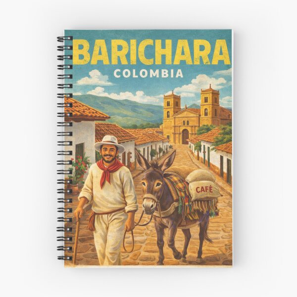 Item preview, Barichara Colonial Streets and Cathedral of Santander Near Chicamocha Canyon designed and sold by Aryabek.