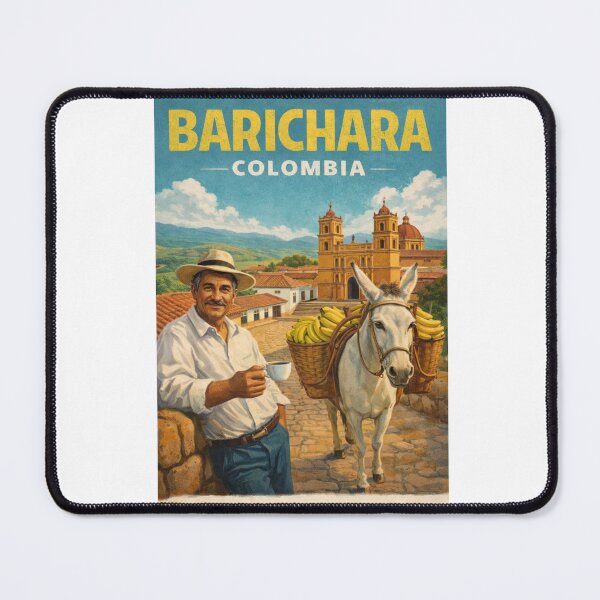 Item preview, Barichara Cathedral and Colonial Plaza in Santander Near Chicamocha Canyon designed and sold by Aryabek.