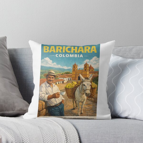 Item preview, Barichara Cathedral and Colonial Plaza in Santander Near Chicamocha Canyon designed and sold by Aryabek.