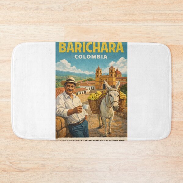 Item preview, Barichara Cathedral and Colonial Plaza in Santander Near Chicamocha Canyon designed and sold by Aryabek.