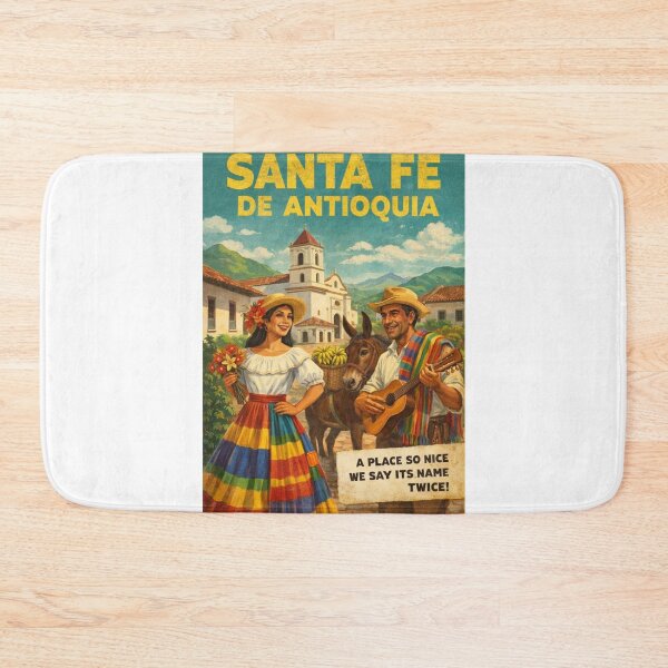 Item preview, Santa Fe de Antioquia Colonial Plaza and Puente de Occidente Near Medellín designed and sold by Aryabek.