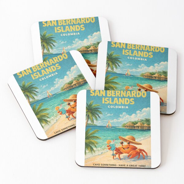 Item preview, San Bernardo Islands Caribbean Archipelago Near Cartagena Bolívar Colombia Coastal Paradise designed and sold by Aryabek.