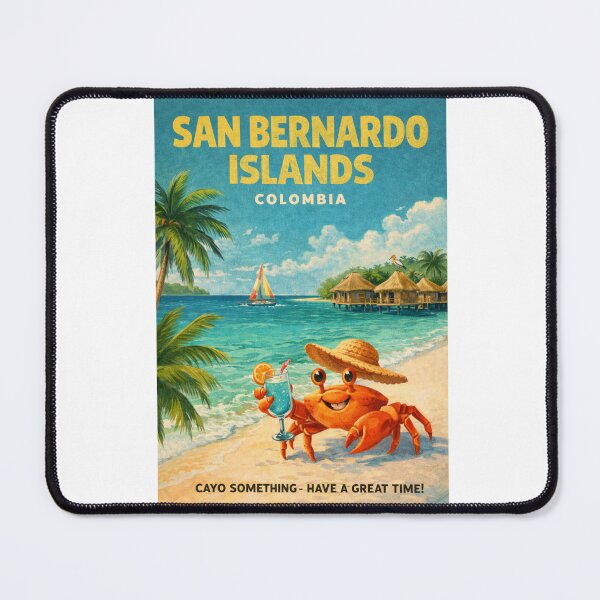 Item preview, San Bernardo Islands Caribbean Archipelago Near Cartagena Bolívar Colombia Coastal Paradise designed and sold by Aryabek.