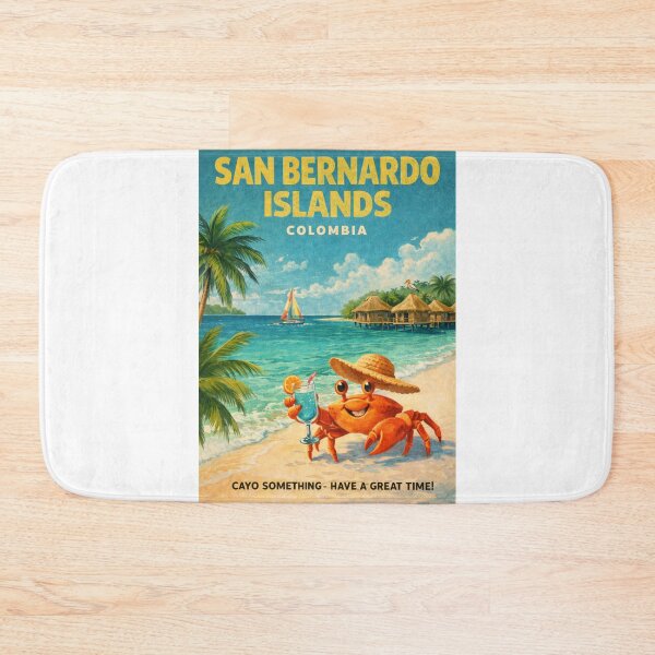 Item preview, Islas San Bernardo, archipiélago caribeño cerca de Cartagena, Bolívar, Colombia, paraíso costero designed and sold by Aryabek.