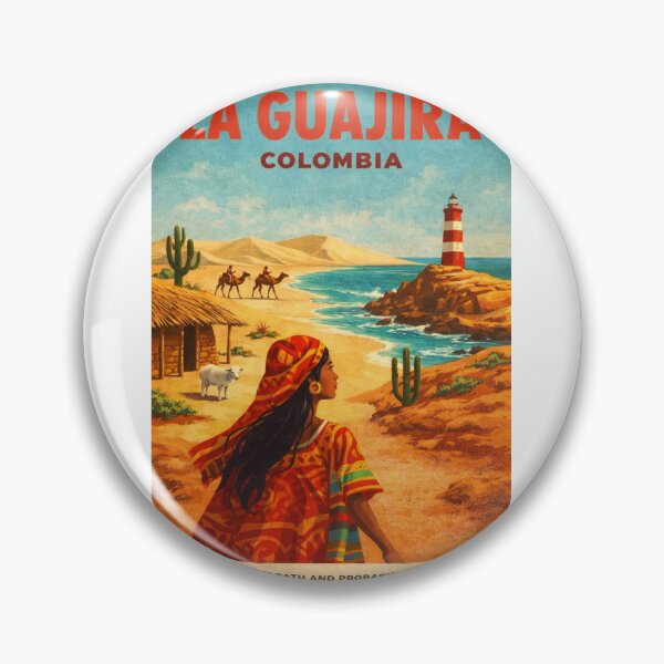 Item preview, La Guajira Peninsula Caribbean Desert Coast Between Cabo de la Vela and Punta Gallinas Colombia designed and sold by Aryabek.