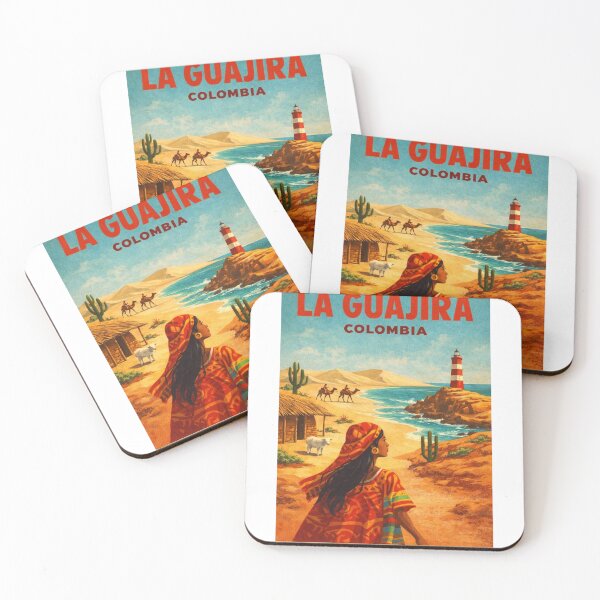 Item preview, La Guajira Peninsula Caribbean Desert Coast Between Cabo de la Vela and Punta Gallinas Colombia designed and sold by Aryabek.