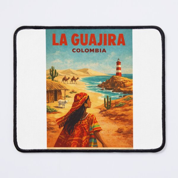 Item preview, La Guajira Peninsula Caribbean Desert Coast Between Cabo de la Vela and Punta Gallinas Colombia designed and sold by Aryabek.
