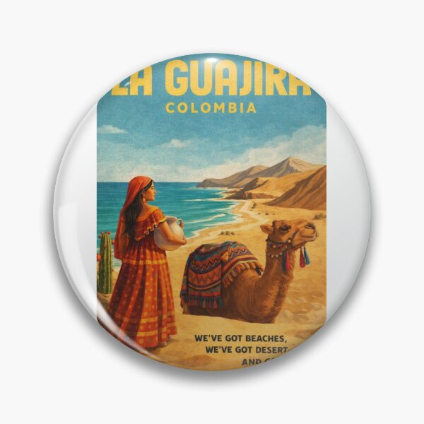 Item preview, La Guajira Peninsula Coastline from Cabo de la Vela to Punta Gallinas Northern Colombia designed and sold by Aryabek.