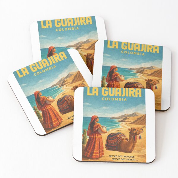 Item preview, La Guajira Peninsula Coastline from Cabo de la Vela to Punta Gallinas Northern Colombia designed and sold by Aryabek.