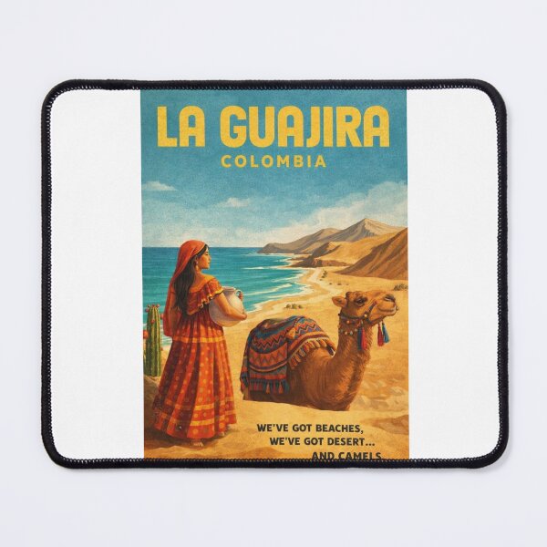 Item preview, La Guajira Peninsula Coastline from Cabo de la Vela to Punta Gallinas Northern Colombia designed and sold by Aryabek.